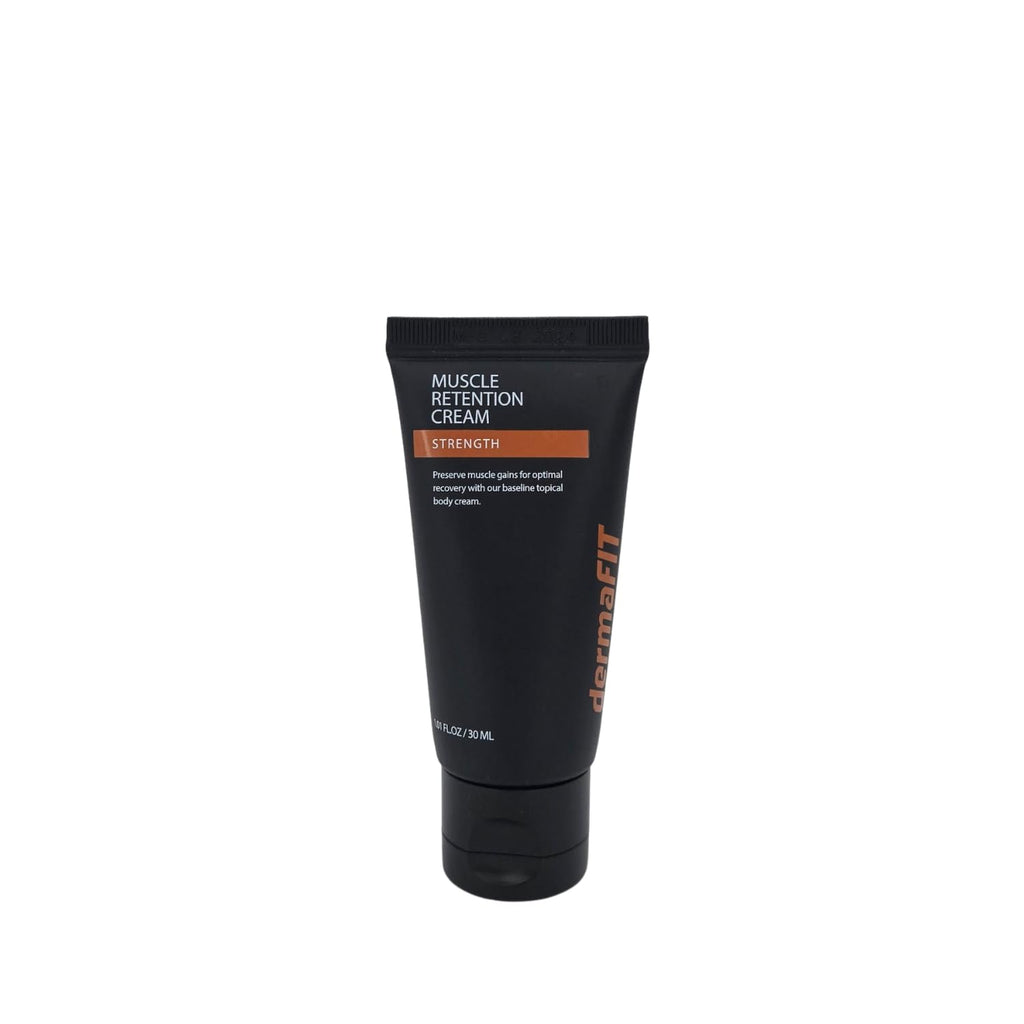 dermaFIT Strength Muscle Maintenance Body Cream - Post Workout Prevents Muscle Loss for Men & Women, Muscle Retention Cream, 30ml, No Artificial Fragrance, M.A.X. Tech, Topical Analgesic for Muscle - TrustMedUSA