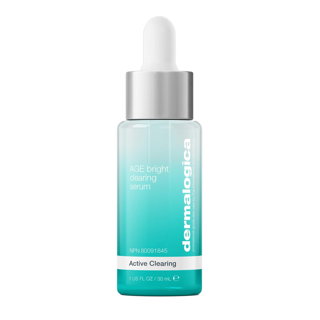 Dermalogica Age Bright Clearing Serum (1 Fl Oz) Anti-Aging Face Serum with Salicylic Acid - Promotes Smoother, Clearer, Brighter, and More Even Skin - Maple Wellness Supplements