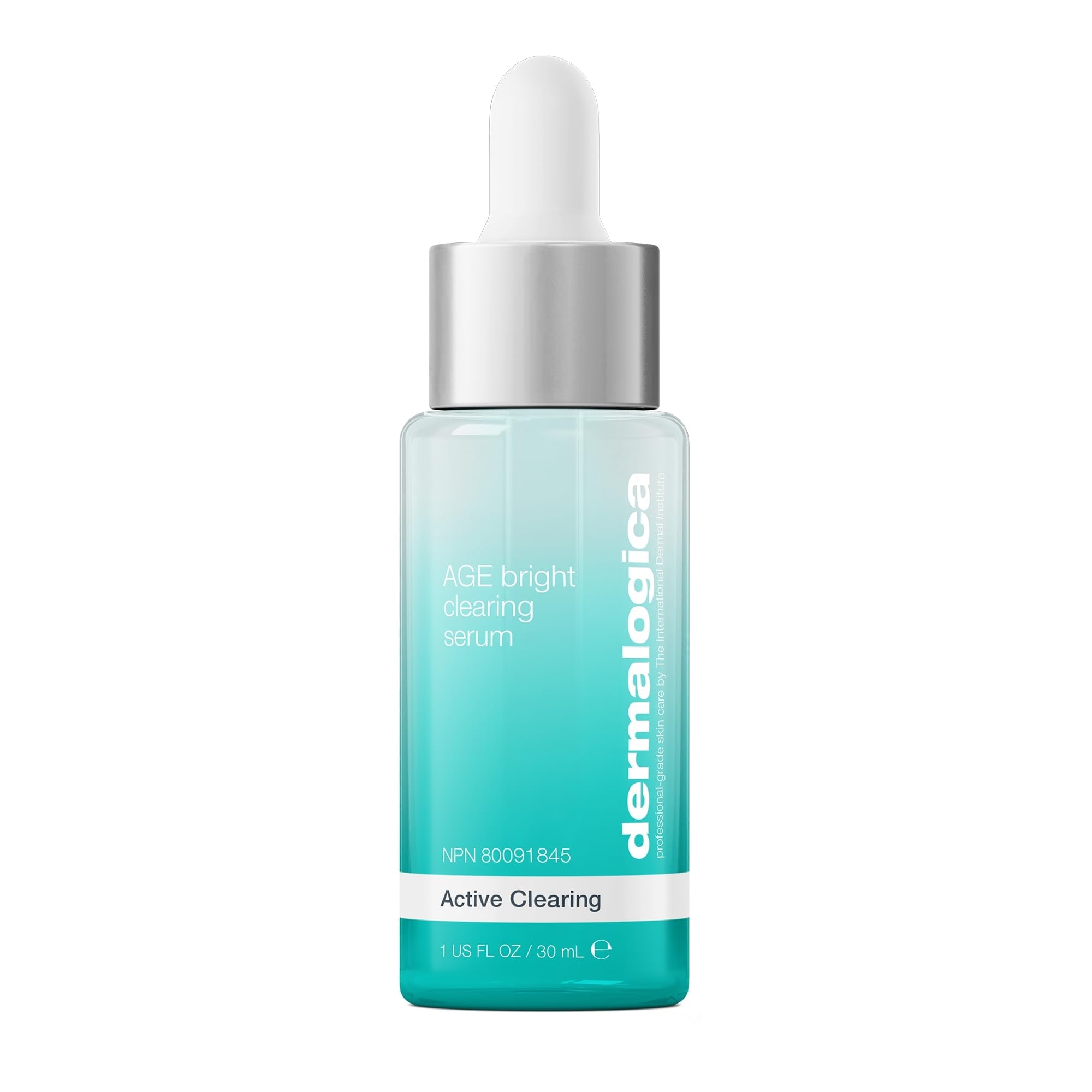 Dermalogica Age Bright Clearing Serum (1 Fl Oz) Anti-Aging Face Serum with Salicylic Acid - Promotes Smoother, Clearer, Brighter, and More Even Skin - Maple Wellness Supplements
