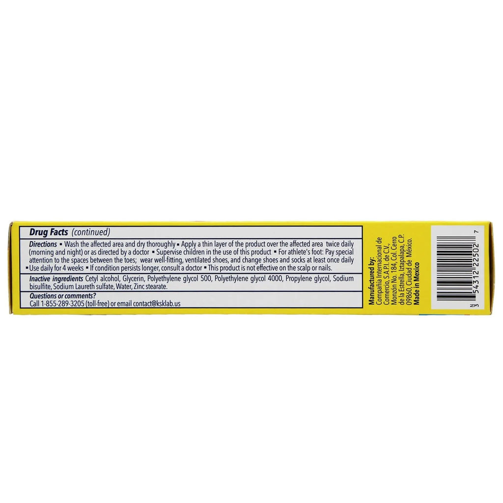 Derman Cream for The Treatment of Athlete's Foot, 2-Pack of 1.76 Oz Each, 2 Tubes - TrustMedUSA