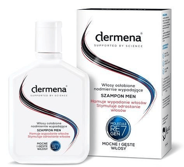 Dermena Hair Care Men, shampoo for excessively falling hair, 200ml - TrustMedUSA