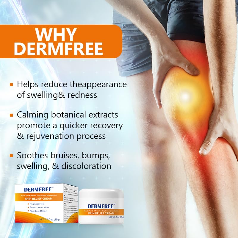 DERMFREE Pain Relief Cream - TrustMedUSA