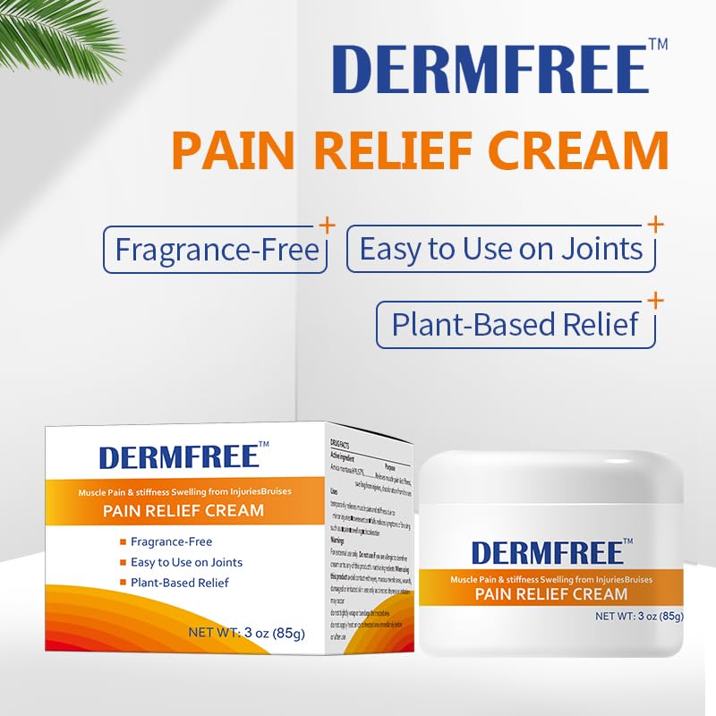 DERMFREE Pain Relief Cream - TrustMedUSA