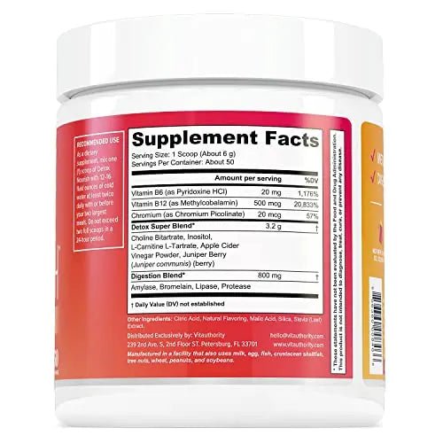 Detox Cleanse for Weight Loss and Belly Fat - Anti Bloat and Digestive Health Clean Gut - TrustMedUSA