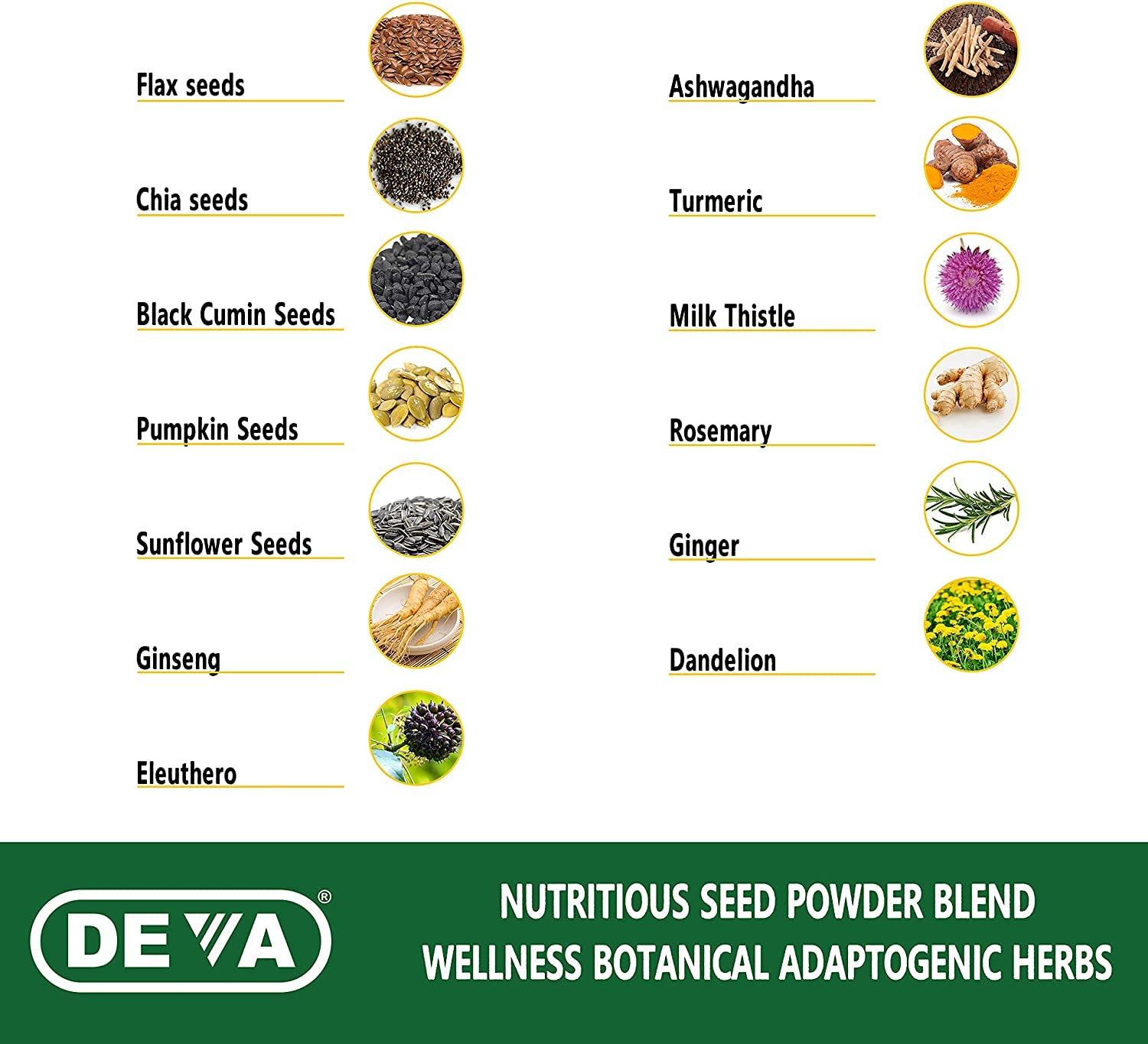 DEVA Tuba Prime Vegan Multivitamin Iron-Free High-Potency Vitamin & Mineral Dietary Supplement Antioxidants, Fruit & Veg Blend, Super Mushrooms, Probiotics, Prebiotics, Seeds, Herbs 90 Tabs 2-Pack - TrustMedUSA