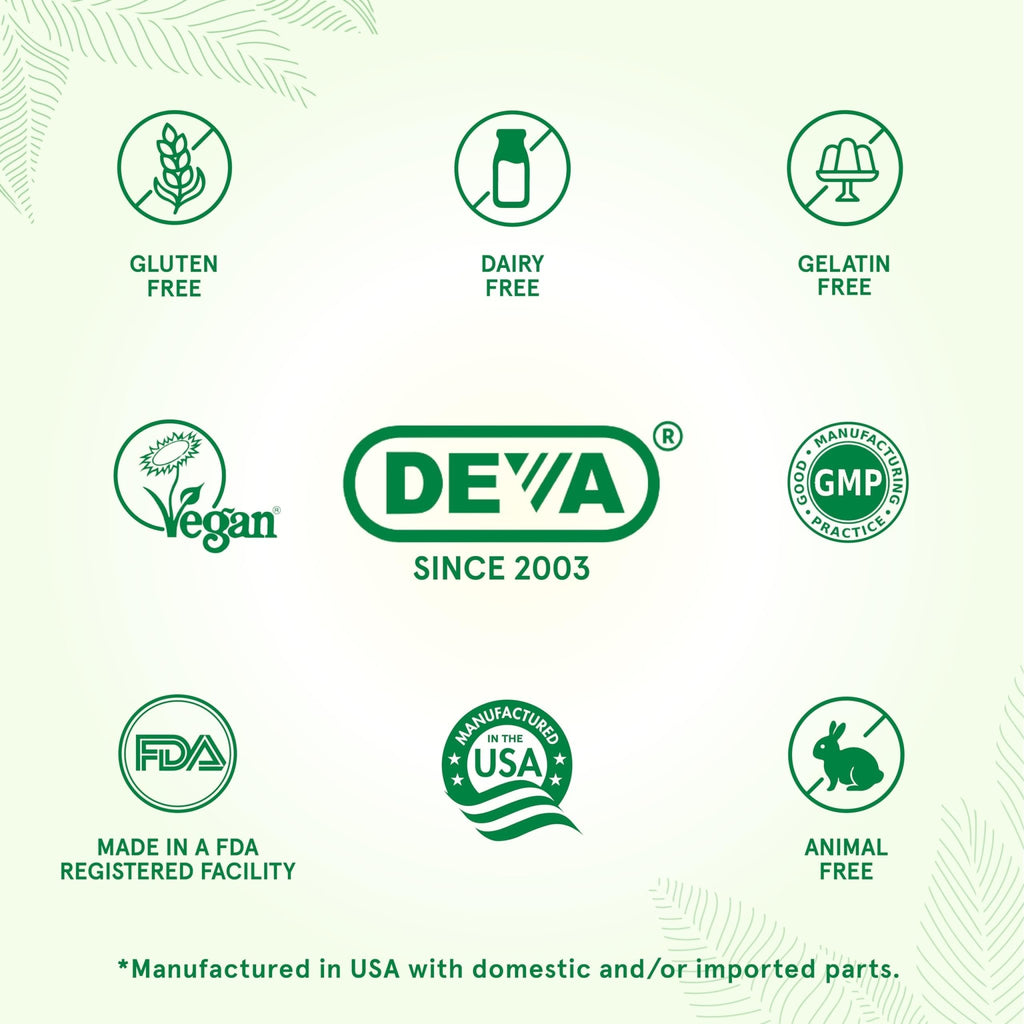 DEVA Vegan Liver Support Tablets 2-Pack - Proprietary Blend of 20 Herbs & Nutraceuticals, 90 Count Ea - TrustMedUSA