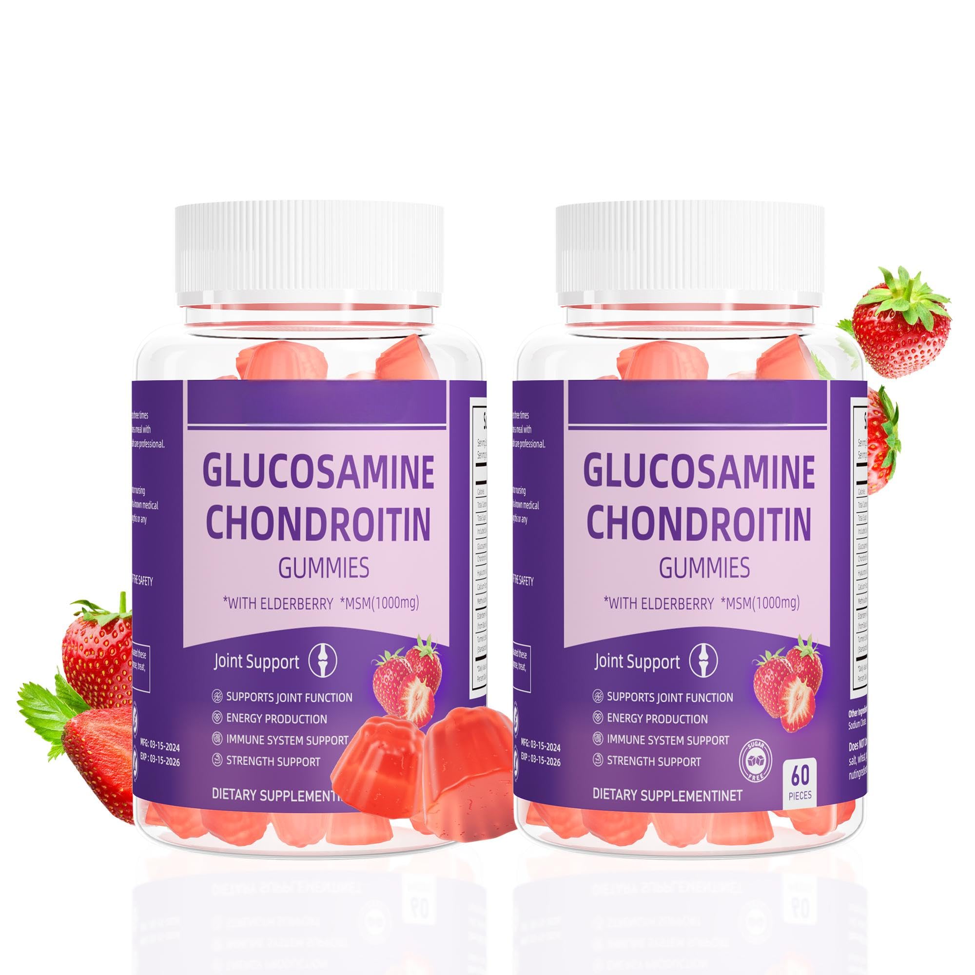 Dianww Feminine Balance Gummies, Premium Balance Supplement for Women PH Health, Immune Support, Energy Support, Vegan, Gluten-Free, Strawberry Flavor, 60 Gummies, 30 Servings 1 Pack - TrustMedUSA