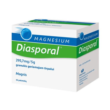 DIASPORAL Magnesium 295.7 MG/5 g., 50 sachets for oral solution - TrustMedUSA