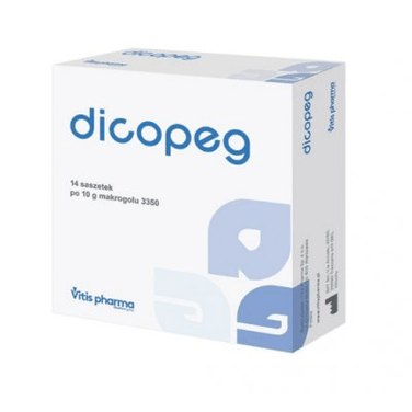 Dicopeg 10g, 14 sachets - Laxative, Regulates Intestinal Function - TrustMedUSA