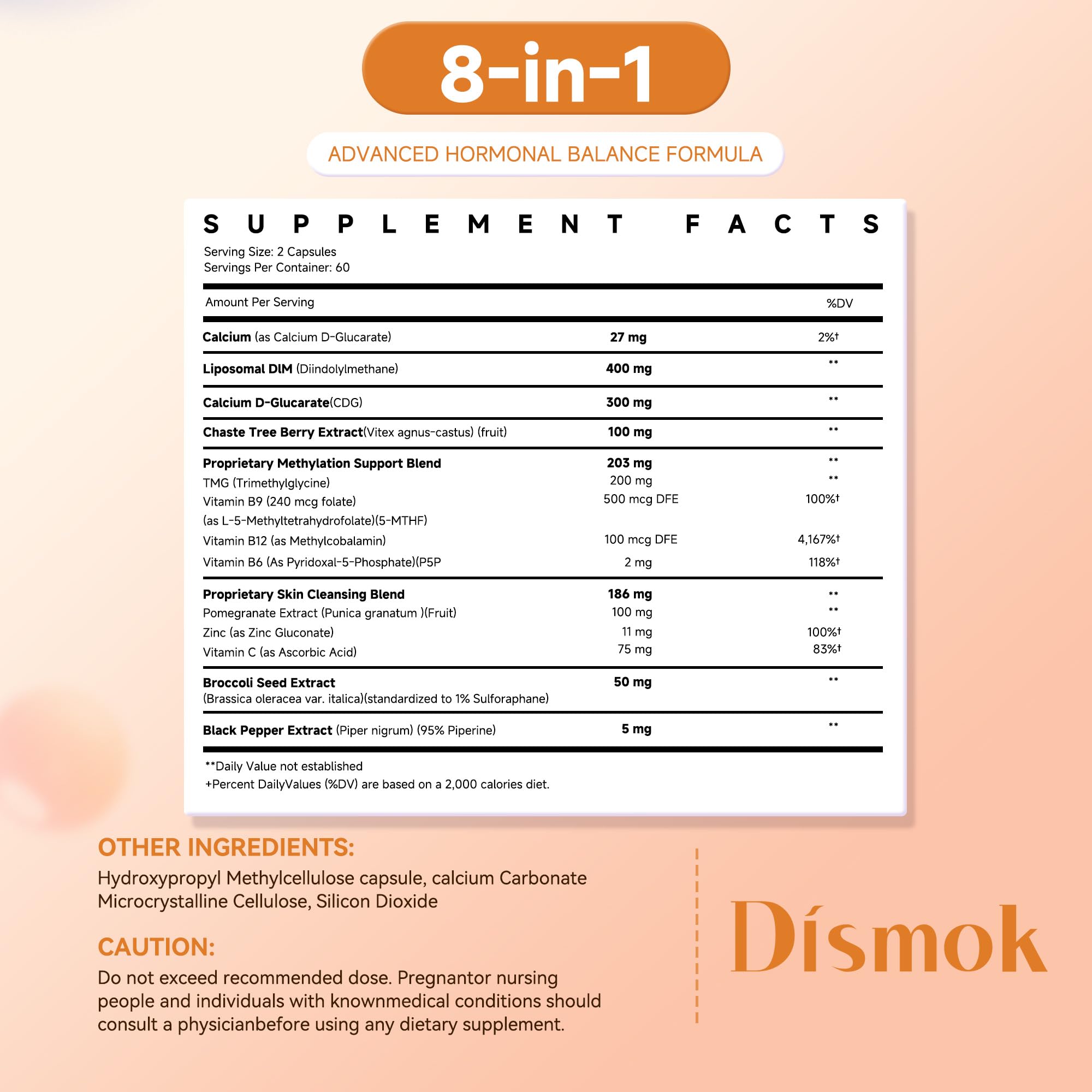 DIM Supplement 400 mg | Advanced Liposomal Multi-Action Complex for Estrogen Balance in Women & Men | Supports Hormonal Acne, Healthy Estrogen Metabolism & Clear Skin | Third-Party Tested - TrustMedUSA