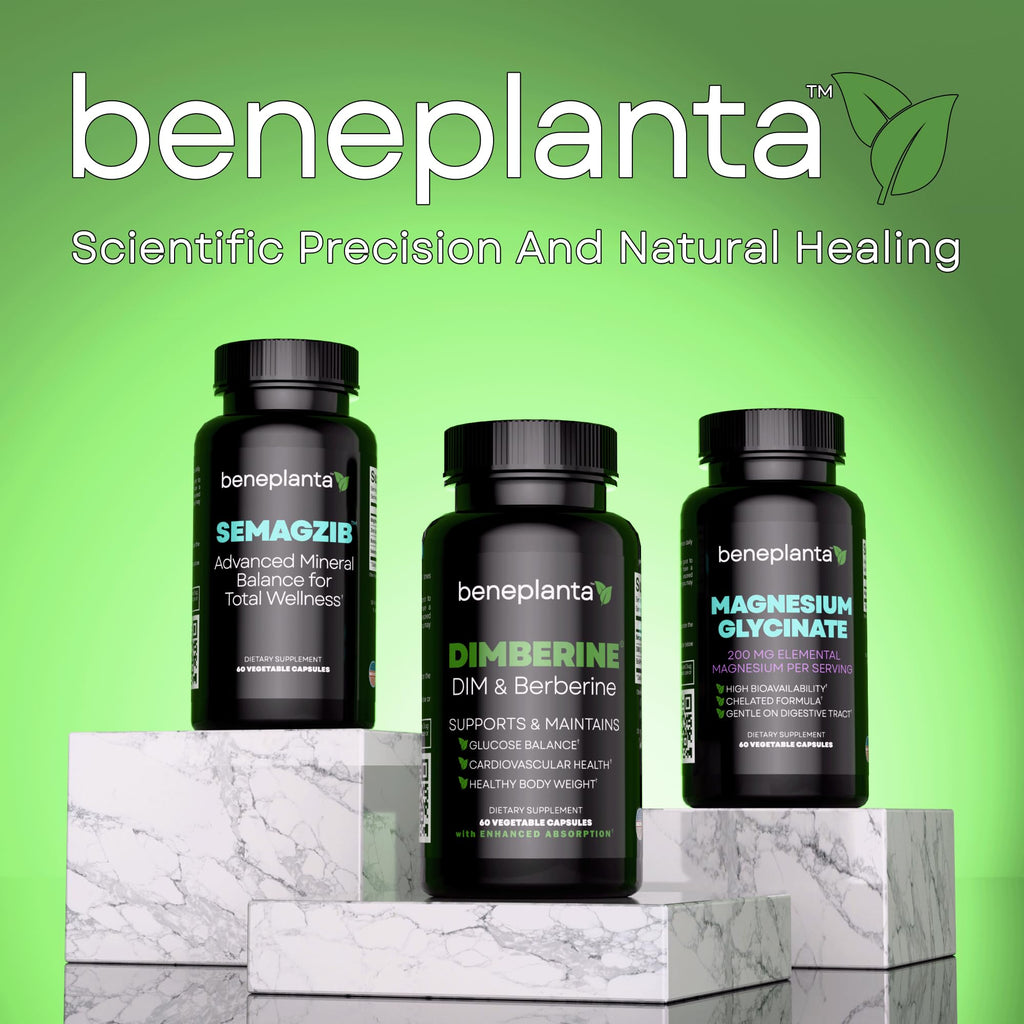 Dimberine - DIM & Berberine, High Purity Enhanced Absorption Formula - 60 Capsules - TrustMedUSA