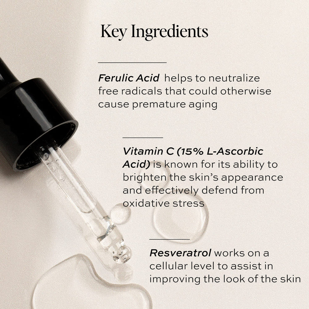 DIME Beauty Hyper Glow Treatment Vitamin C Serum Dark Spot Remover for Face Brightening Hydrating Antioxidant Vitamin C Serum for Face with Ferulic Acid Resveratrol Hyaluronic Acid Aloe 1 oz / 30 ml - TrustMedUSA
