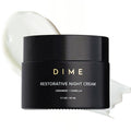 DIME Beauty Restorative Night Cream, Facial Moisturizer with Ceramides and Sea Buckthorn, 1.7 oz / 50 ml in Pump - TrustMedUSA