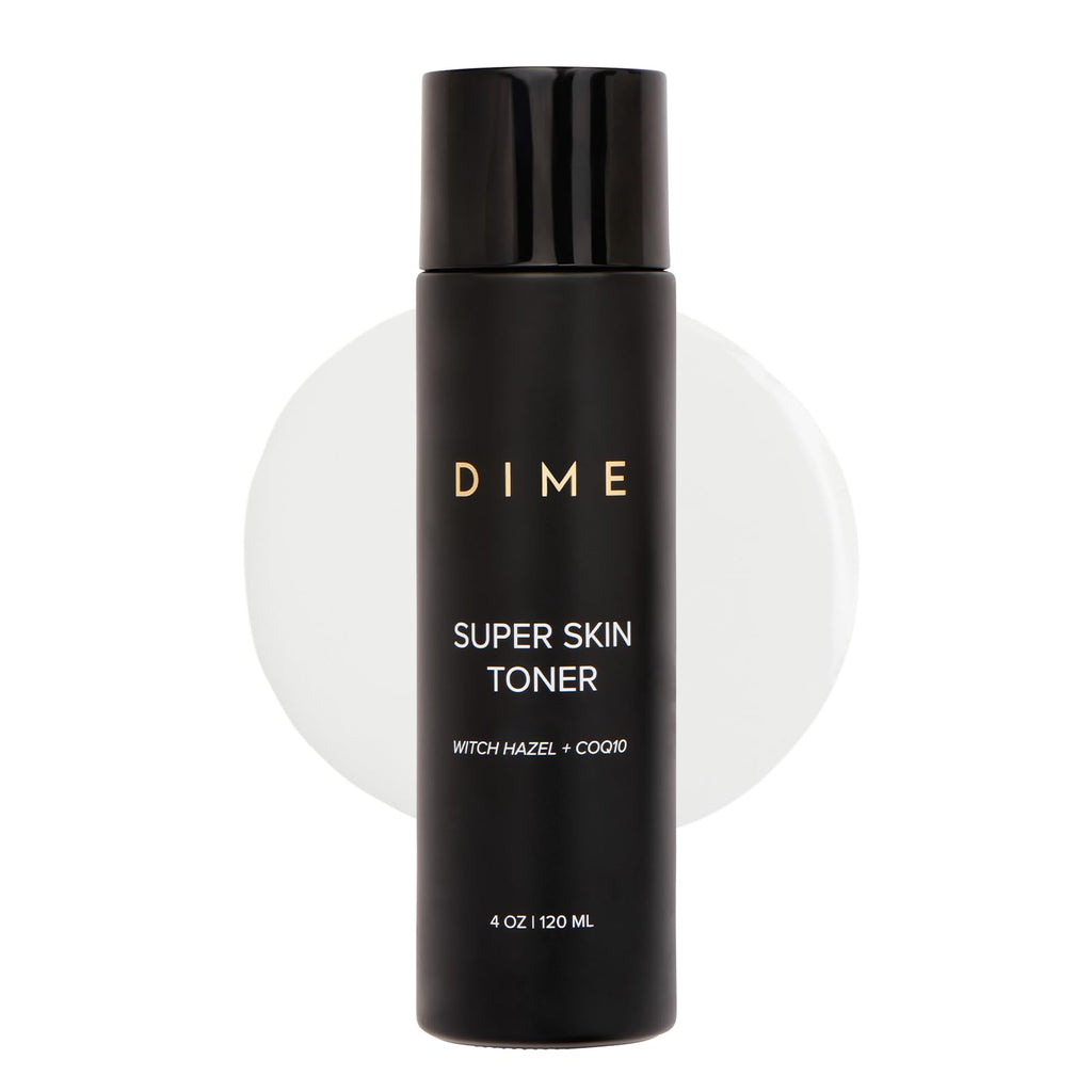 DIME Beauty Super Skin Toner, Alcohol-Free Witch Hazel Toner, Hydrating for Face with Aloe Vera and Cucumber Extract, 4 oz / 120 ml - TrustMedUSA
