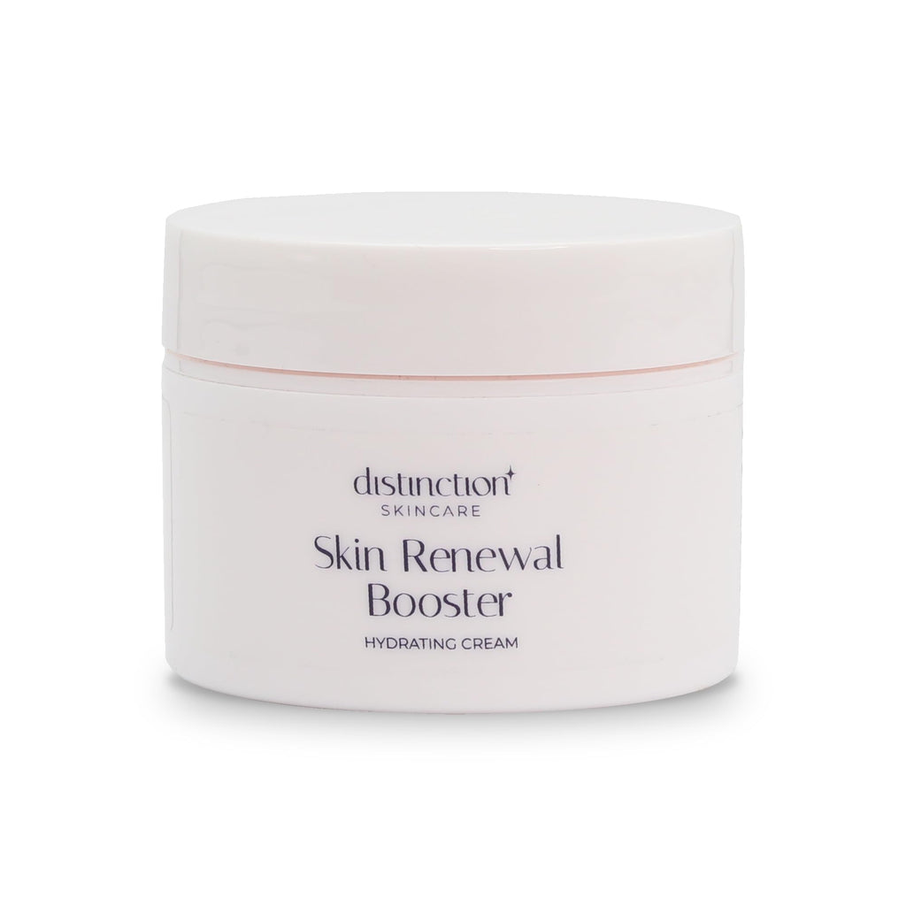 Distinction Skin Renewal Booster – Hydrating Face Moisturizer – Anti Aging Cream for Fine Lines & Wrinkles – Hydrates, Softens & Boosts Radiance – Daily Facial Cream for All Skin Types – 1 Oz - Maple Wellness Supplements