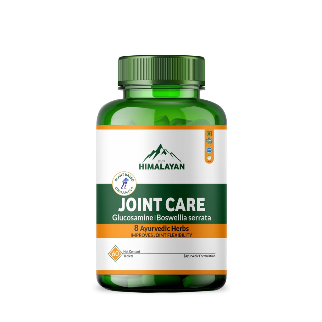 Divya Himalayan Plant-Based Joint Care Supplement, 60 Tablets, Improves Joint Flexibility, Strengthen Muscles | Supports Mobility for Men Women Old Age - 60 Joint Support Tablet - TrustMedUSA
