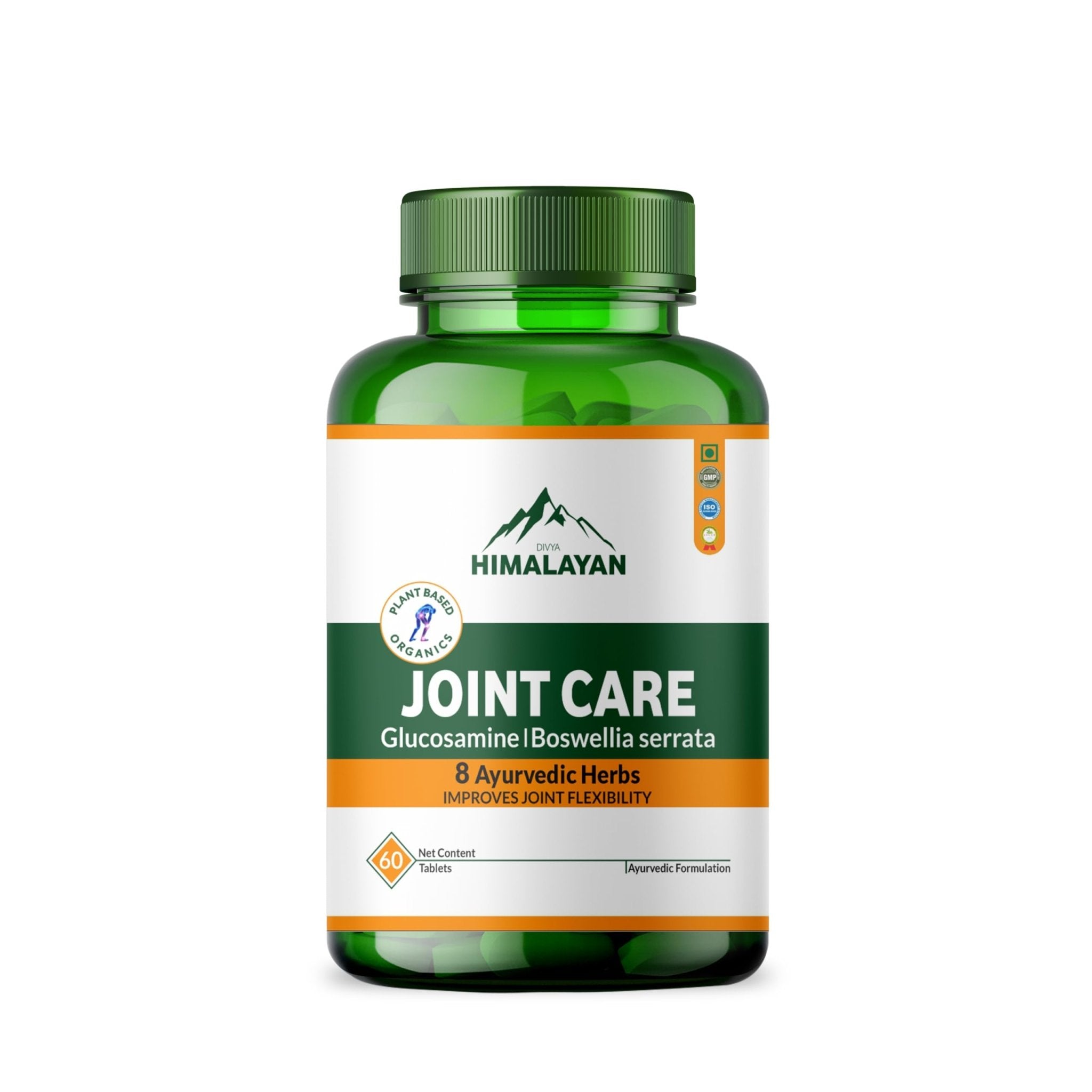 Divya Himalayan Plant-Based Joint Care Supplement, 60 Tablets, Improves Joint Flexibility, Strengthen Muscles | Supports Mobility for Men Women Old Age - 60 Joint Support Tablet - TrustMedUSA