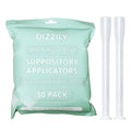 Dizzily 30 Pack Disposable Vaginal Suppository Applicators for Women, Individually Wrapped, Hygienic - Fits Most Boric Acid Suppositories, Pills, Tablet, Cap-sules and Feminine Care Applicator - TrustMedUSA