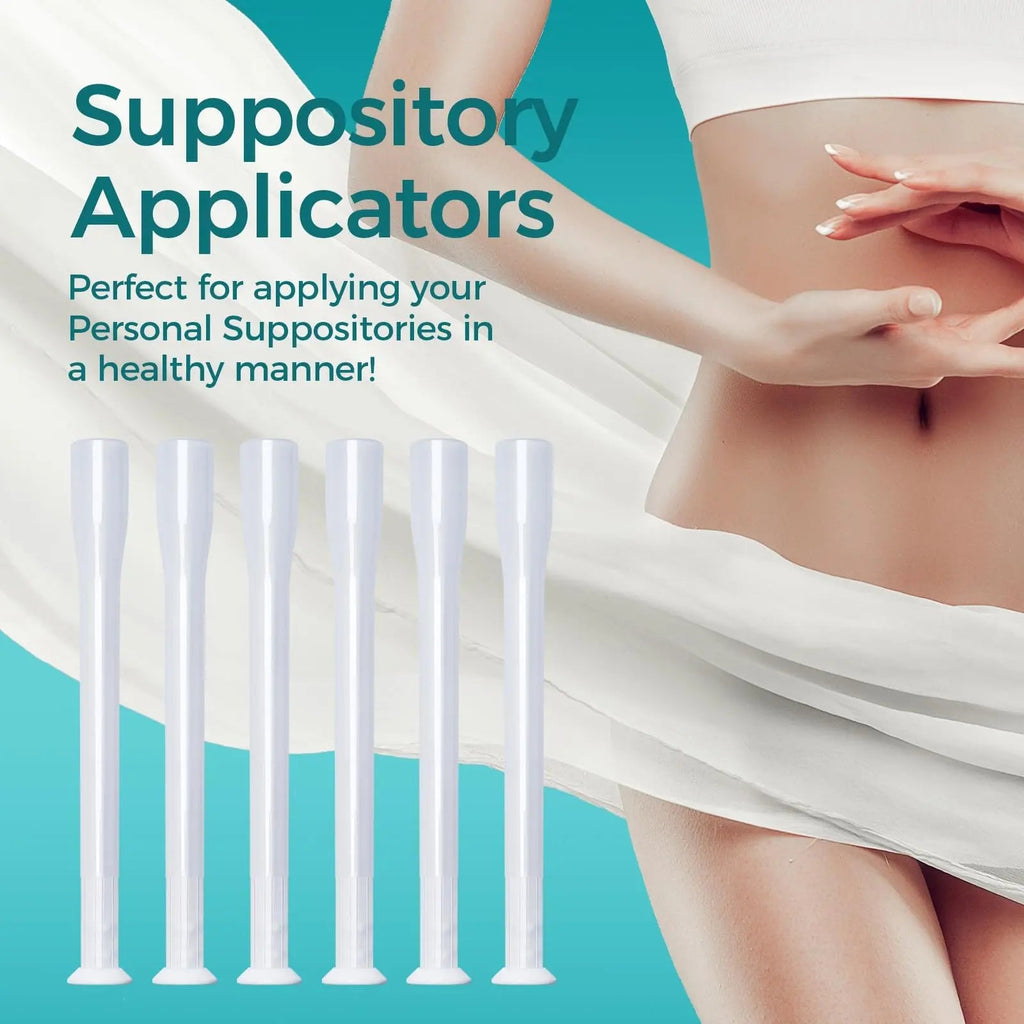 Dizzily 30 Pack Disposable Vaginal Suppository Applicators for Women, Individually Wrapped, Hygienic - Fits Most Boric Acid Suppositories, Pills, Tablet, Cap-sules and Feminine Care Applicator - TrustMedUSA