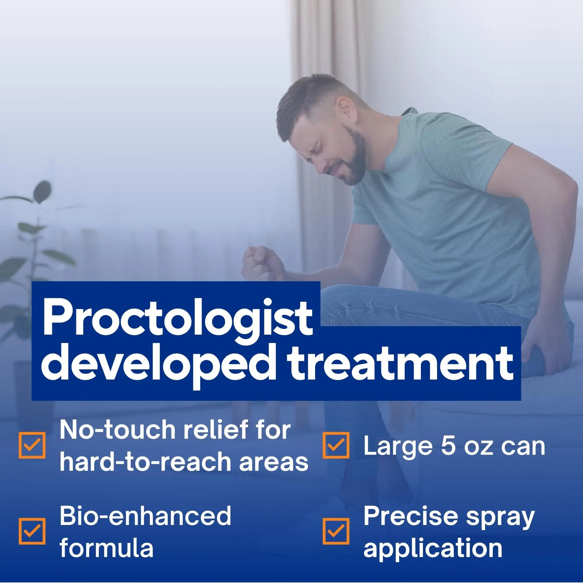 Doctor Butler's Advanced Relief Hemorrhoid Spray – Advanced Relief Hemorrhoid Treatment Spray with Witch Hazel to Help with Sensitive Skin, Itch Relief, and Swelling Relief* (5oz) - TrustMedUSA