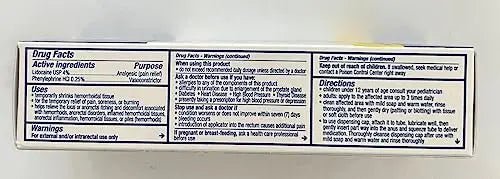 Doctor Butler’s Hemorrhoid & Fissure Ointment – Hemorrhoid Treatment and Hemorrhoid Cream with Lidocaine and Phenylephrine HCI for Fast Acting Relief of Pain, Swelling, Discomfort, and Itching (1 oz.) - TrustMedUSA