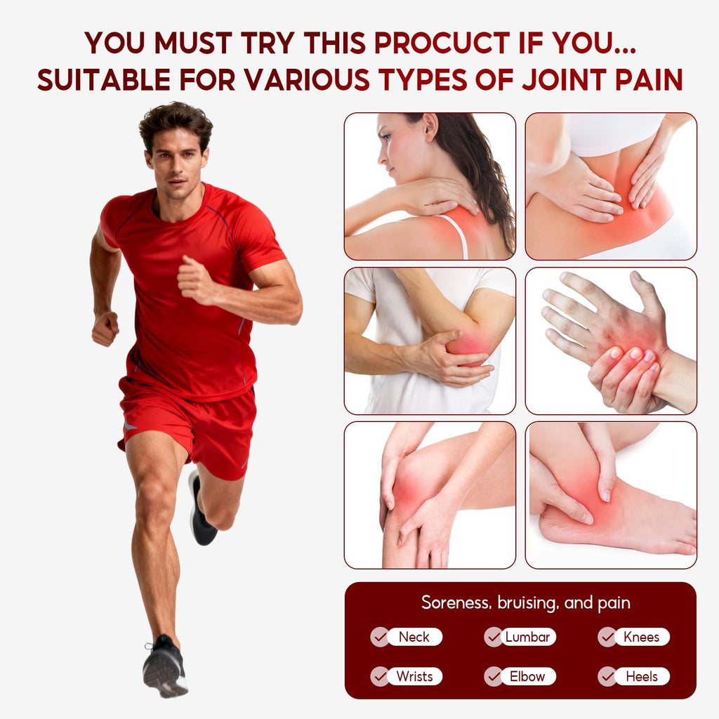 DoctorPro Soothing Massage Cream 80g Joint Relief Roll Muscle Comfort Non-Greasy Refreshing Formula for Knees, Lumbar, Neck, Back,Shoulders, Hands, and Feet, Menthol Gel - TrustMedUSA