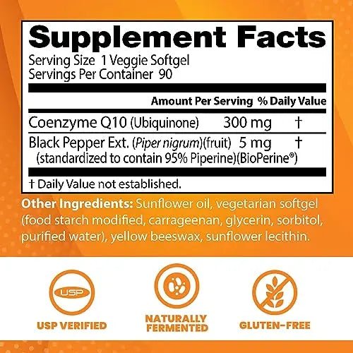 Doctor's Best High Absorption CoQ10 with BioPerine, Heart Health & Energy Production - TrustMedUSA