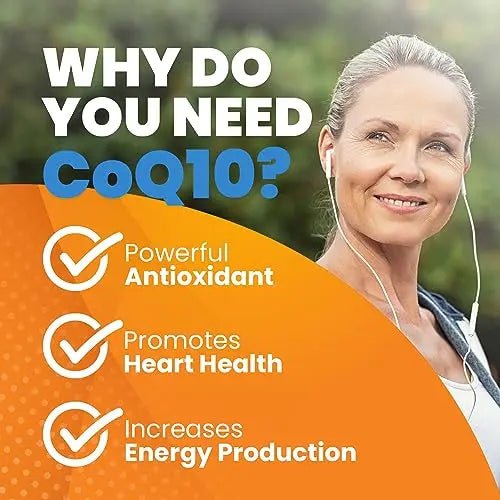 Doctor's Best High Absorption CoQ10 with BioPerine, Non-GMO, Gluten & Soy Free - TrustMedUSA