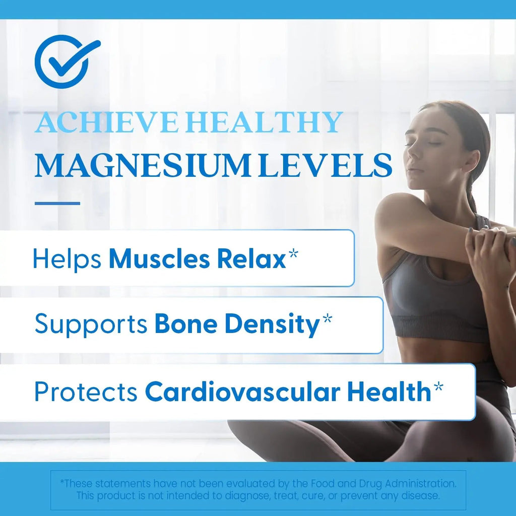 Doctor's Best High Absorption Magnesium Glycinate Lysinate Supplement for Sleep Support - Chelated Magnesium Capsules for Women & Men, 105 mg per Serving, Calm Support, Vegan - 120 Veg Caps - TrustMedUSA