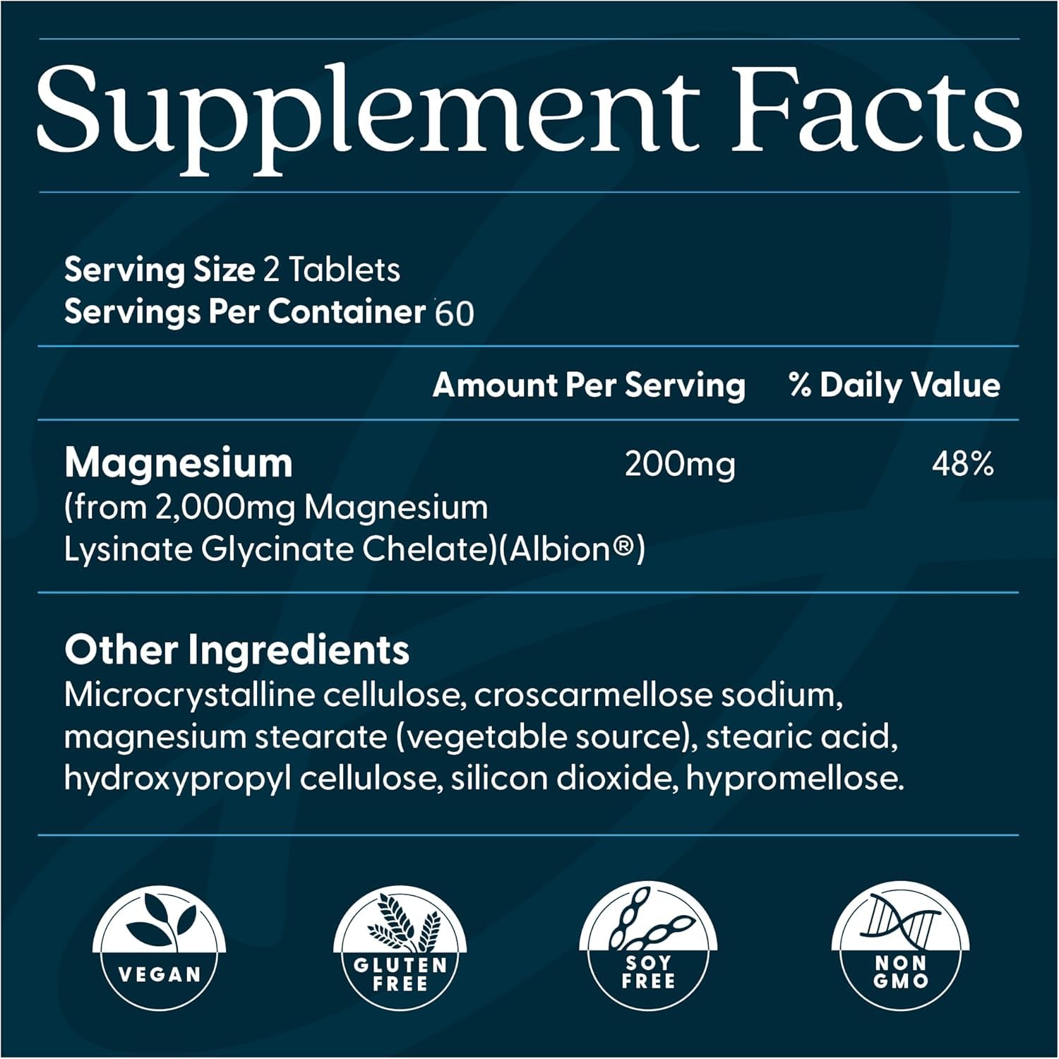 Doctor's Best High Absorption Magnesium Glycinate Lysinate Supplement for Sleep Support - Chelated Magnesium Tablets for Women & Men, 200mg per Serving, Supports Calm & Relaxation, Vegan - 120 Count - TrustMedUSA