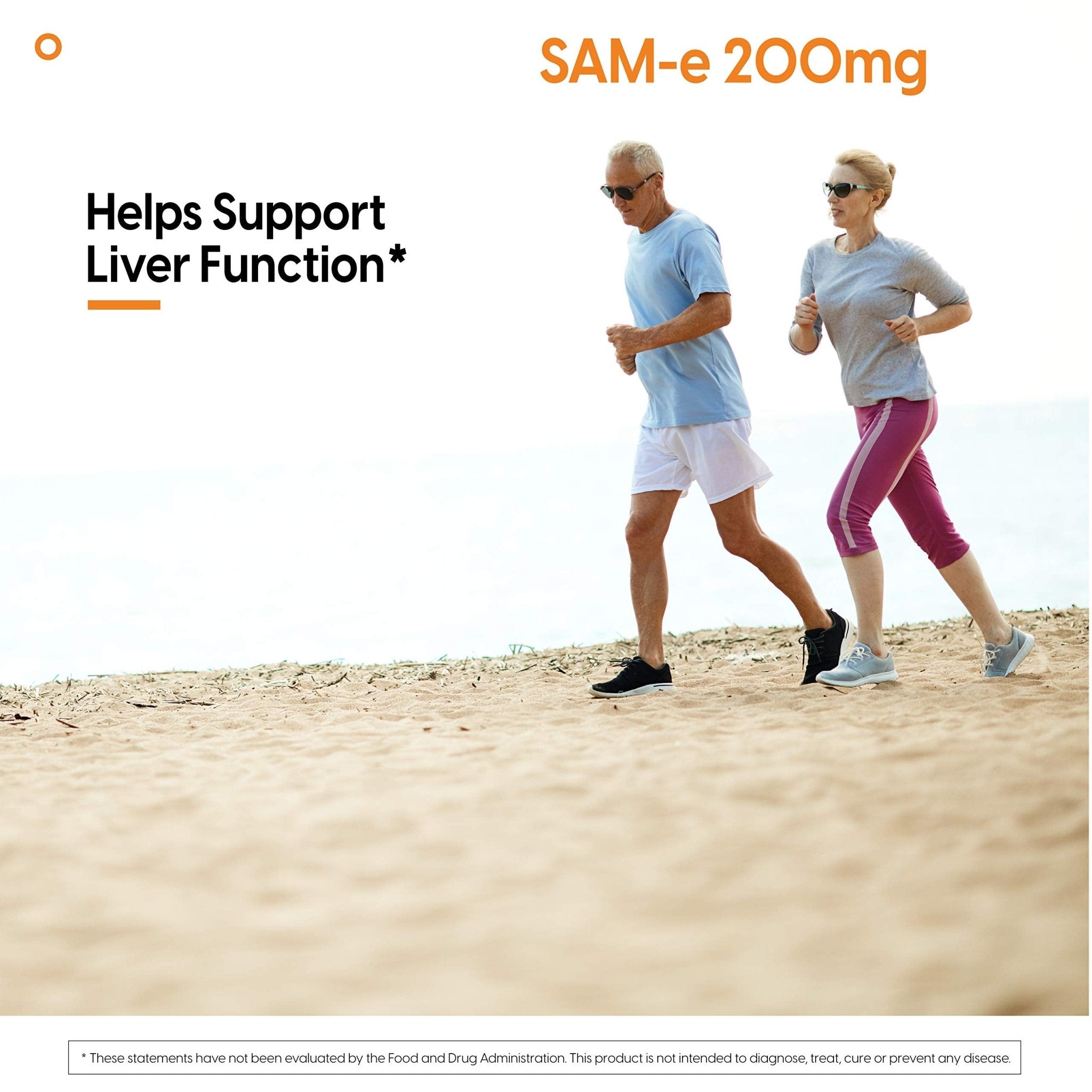 Doctor's Best SAM-e Mood & Joint Support & Liver Health (Pharmaceutical Grade/Non-GMO/Gluten Free/Vegetarian), Tablet, 60 Count (Pack of 1) - TrustMedUSA
