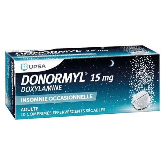 Donormyl 15 mg effervescent tablets - UPSA - TrustMedUSA