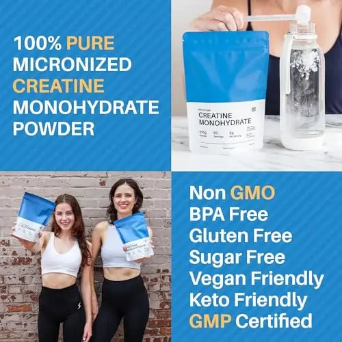 Donson Creatine Monohydrate for Women Booty Gain – 8.8oz Creatine Powder - TrustMedUSA