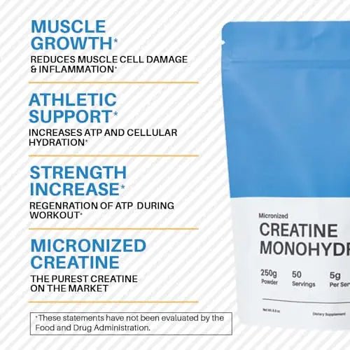 Donson Creatine Monohydrate for Women Booty Gain – 8.8oz Creatine Powder - TrustMedUSA