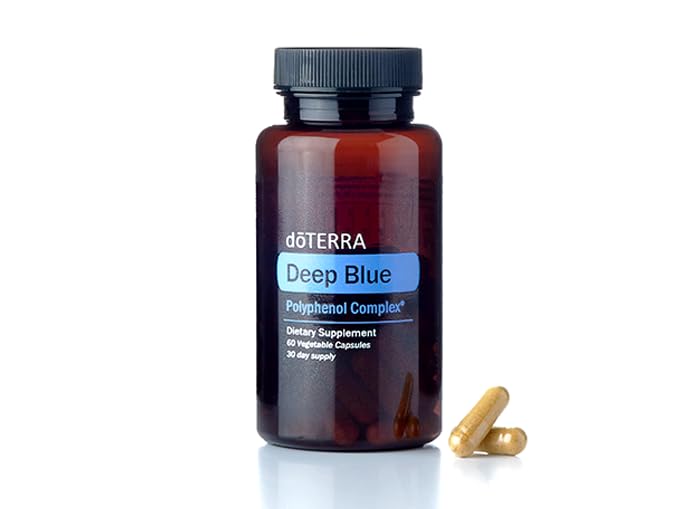 doTERRA - Deep Blue Polyphenol Complex - 60 Vegetarian Capsules - TrustMedUSA
