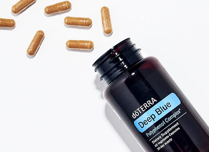 doTERRA - Deep Blue Polyphenol Complex - 60 Vegetarian Capsules - TrustMedUSA