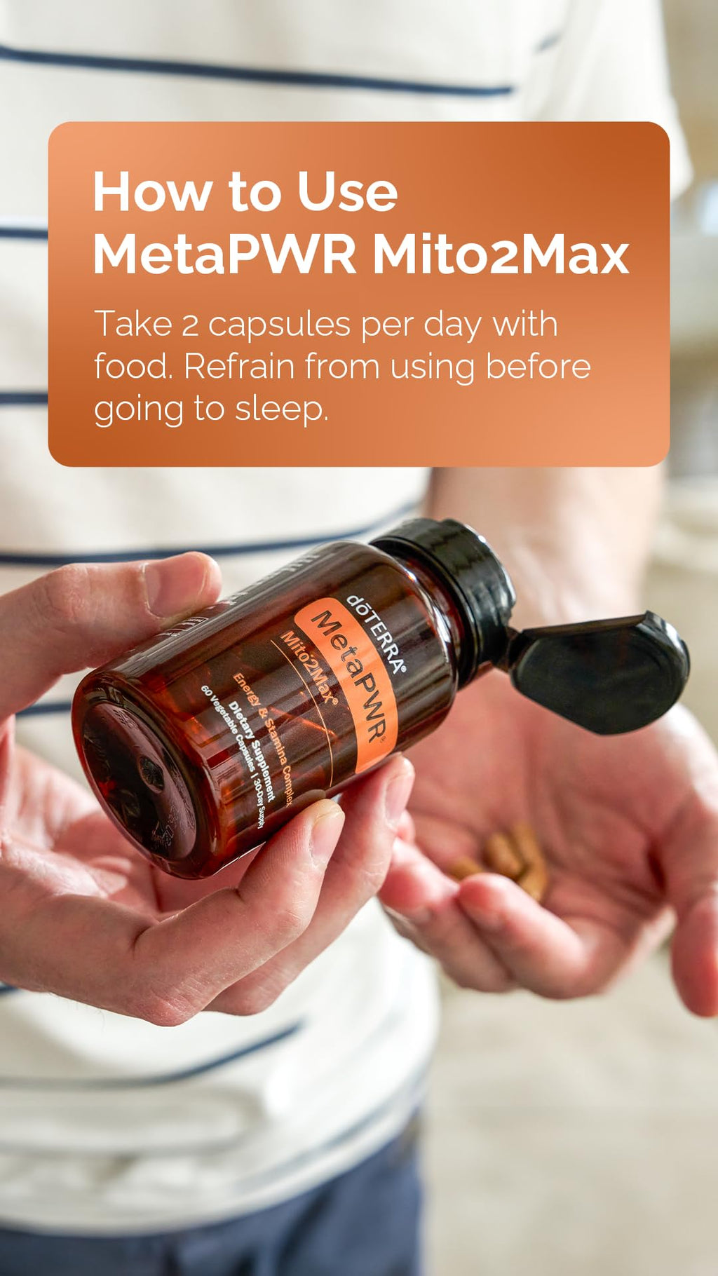 doTERRA MetaPWR Mito2Max Energy Supplement - 60 Capsules - TrustMedUSA