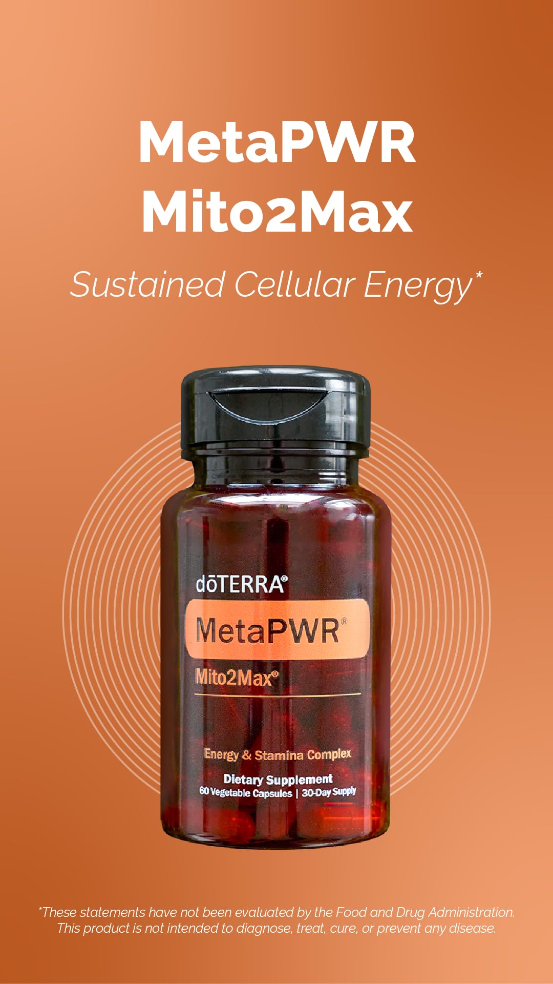 doTERRA MetaPWR Mito2Max Energy Supplement - 60 Capsules - TrustMedUSA