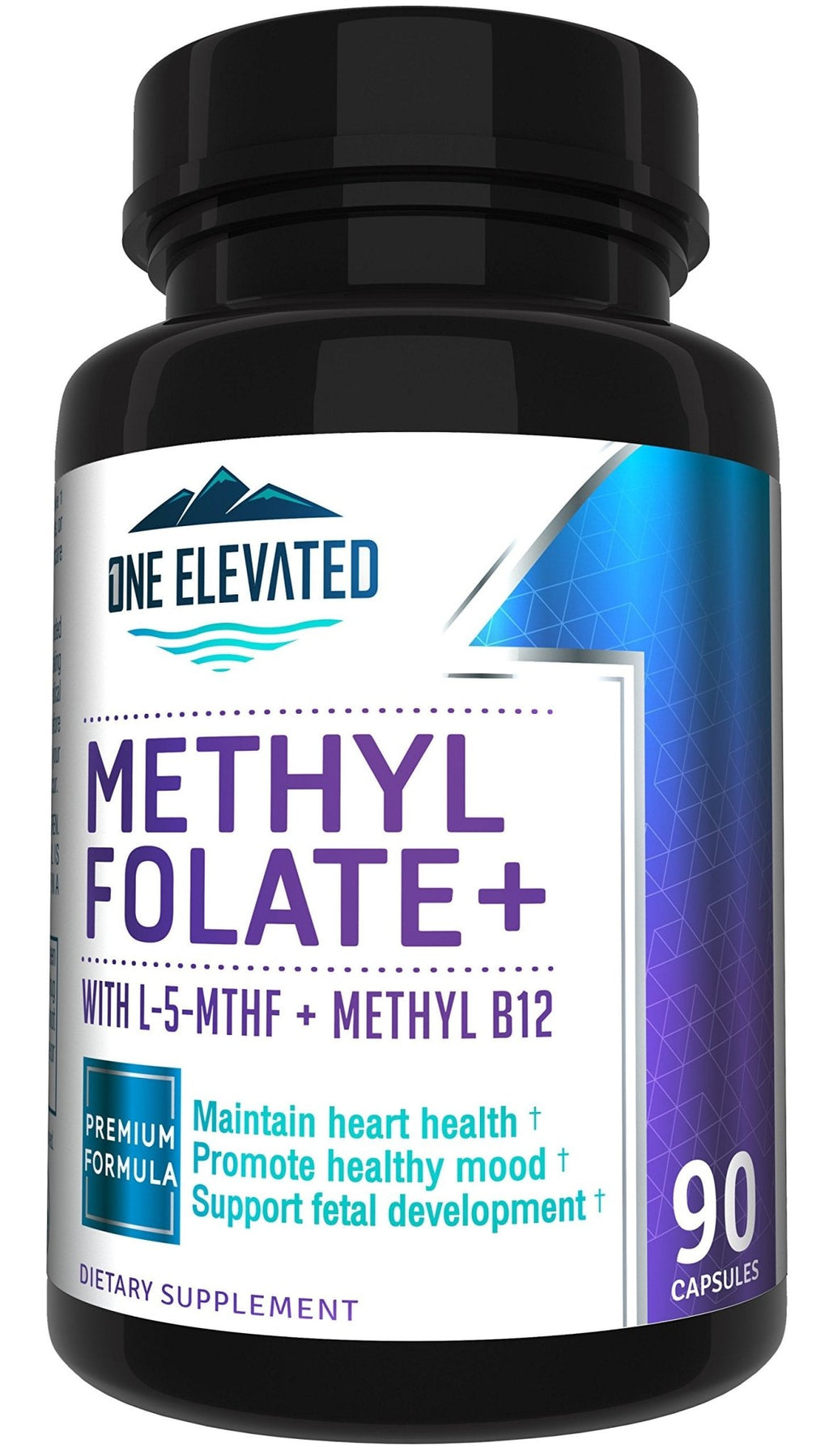Double Strength & Most Bioactive Methyl Folate! Uniquely Formulated with Highest Pharmaceutical Grade Methylcobalamin (B12), Niacin, B1, B2 B6. - TrustMedUSA