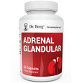 Dr. Berg Adrenal Glandular - Hormone Balance Formula That Supports Healthy Adrenal Function - Adrenal Support Supplement - 60 Capsules - TrustMedUSA