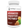 Dr. Berg Advanced Digestive Enzymes with Apple Cider Vinegar - Includes Digestive Health Ingredients Like Betaine Hydrochloride (HCI), Ginger Root & Peppermint Leaf - 180 Capsules - TrustMedUSA