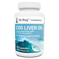 Dr. Berg Cod Liver Oil Capsules from Wild Caught Cod - No Smells or Bad Aftertaste - TrustMedUSA