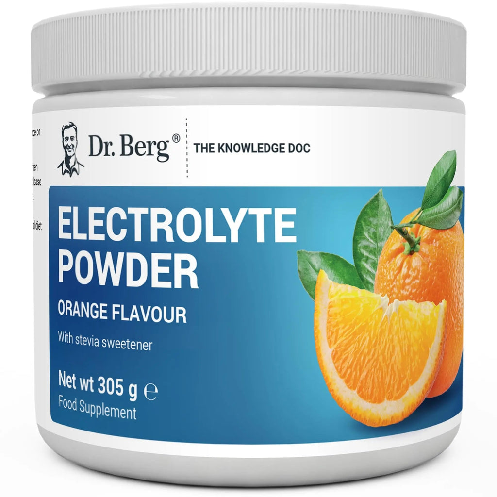 Dr. Berg Electrolyte Powder - Electrolyte Drink Supplements with 1000mg Potassium - TrustMedUSA