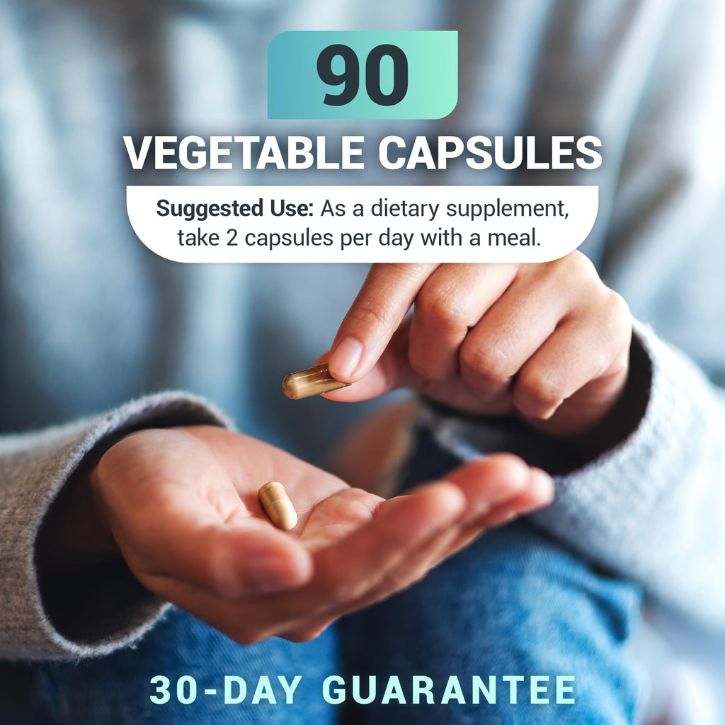 Dr. Berg Gallbladder Formula Extra Strength - with Ox Bile Powder and Conjugated Bile Acid - Digestive Enzymes Proprietary Blend - Full 45-Day Supply - 90 Vegetable Capsules - TrustMedUSA