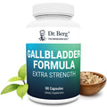 Dr. Berg Gallbladder Formula Extra Strength - with Ox Bile Powder and Conjugated Bile Acid - Digestive Enzymes Proprietary Blend - Full 45-Day Supply - 90 Vegetable Capsules - TrustMedUSA