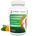 Dr. Berg Glucosamine Chondroitin MSM Turmeric & Boswellia - Advanced Joint Support Supplement with 1500 mg Glucosamine Sulfate - Includes 120 Capsules - TrustMedUSA