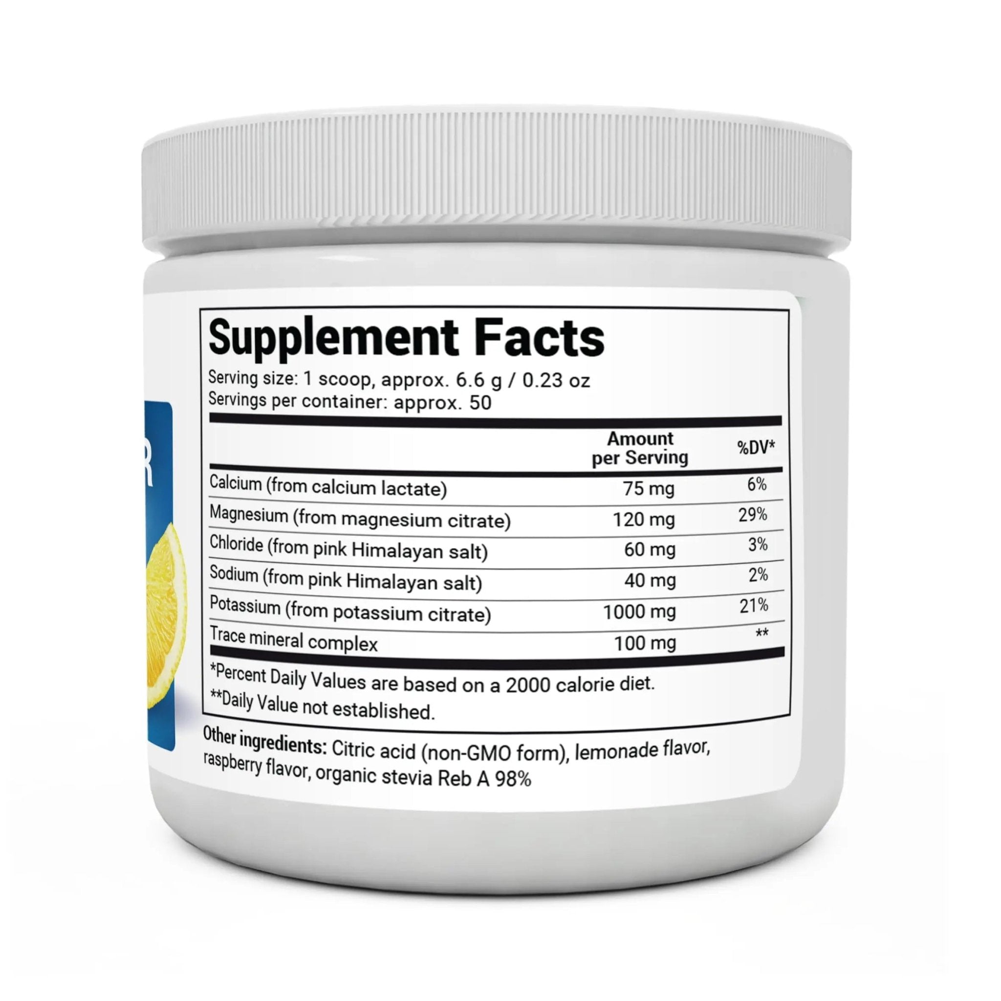Dr. Berg Hydration Keto Electrolyte Powder - Enhanced w/ 1,000mg of Potassium - TrustMedUSA