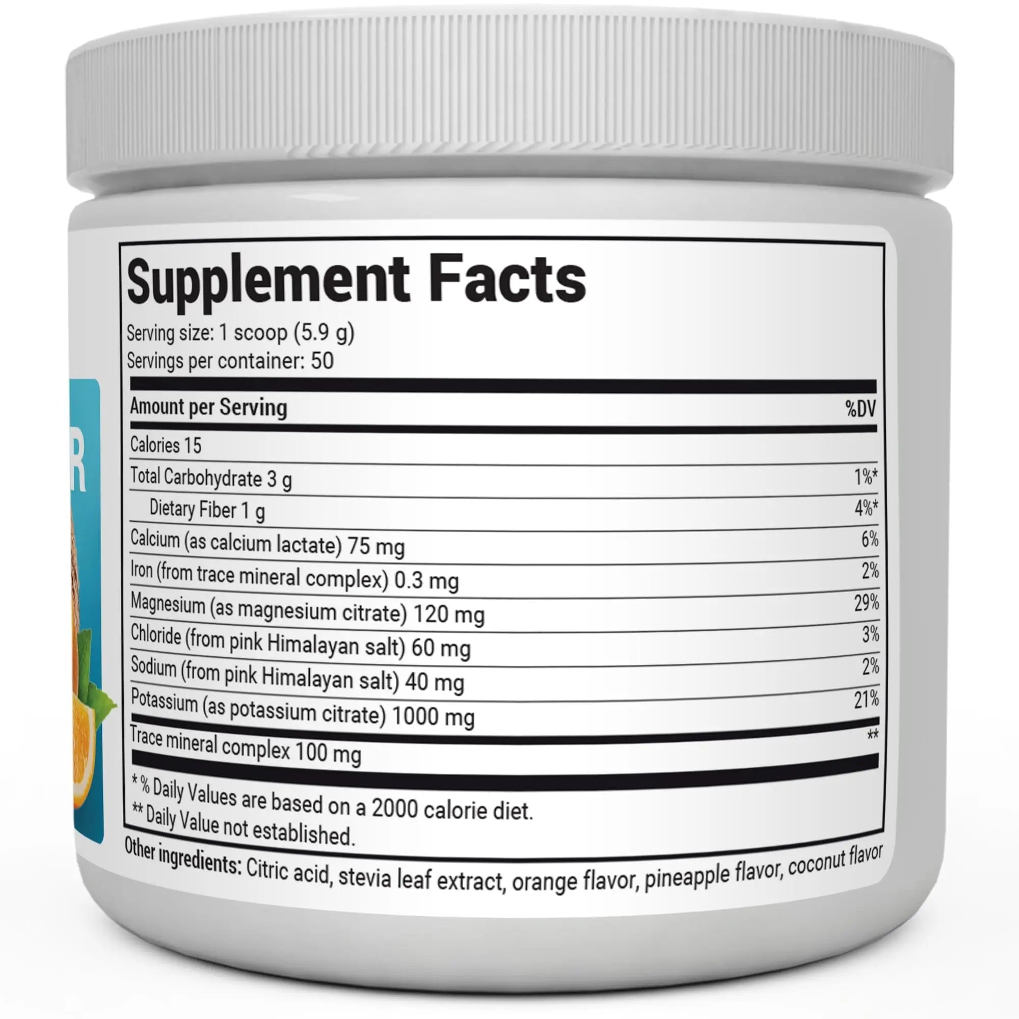 Dr. Berg Hydration Keto Electrolyte Powder - Enhanced w/ 1,000mg of Potassium - TrustMedUSA