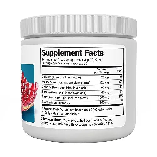 Dr. Berg Hydration Keto Electrolyte Powder - Enhanced w/ 1,000mg of Potassium - TrustMedUSA