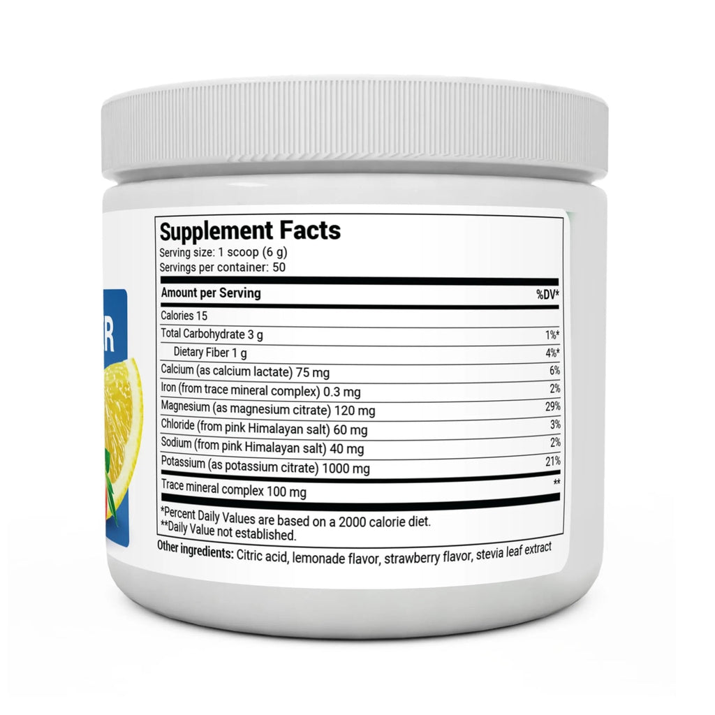 Dr. Berg Hydration Keto Electrolyte Powder - Enhanced w/ 1,000mg of Potassium - TrustMedUSA